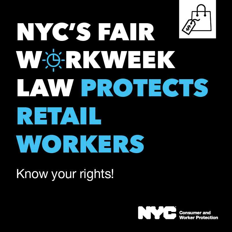 English version of Fairwork Week Retail Workers campaign ad